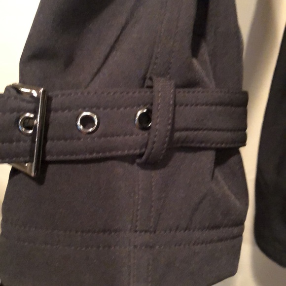 Steve Madden All Weather 3/4 length hooded jacket. Size S - Picture 5 of 7